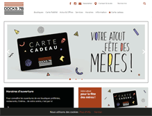 Tablet Screenshot of docks76.com
